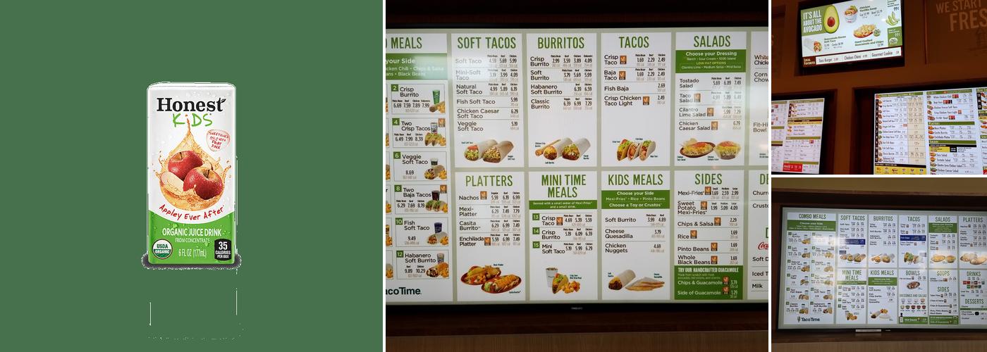 Taco Time NW Menu