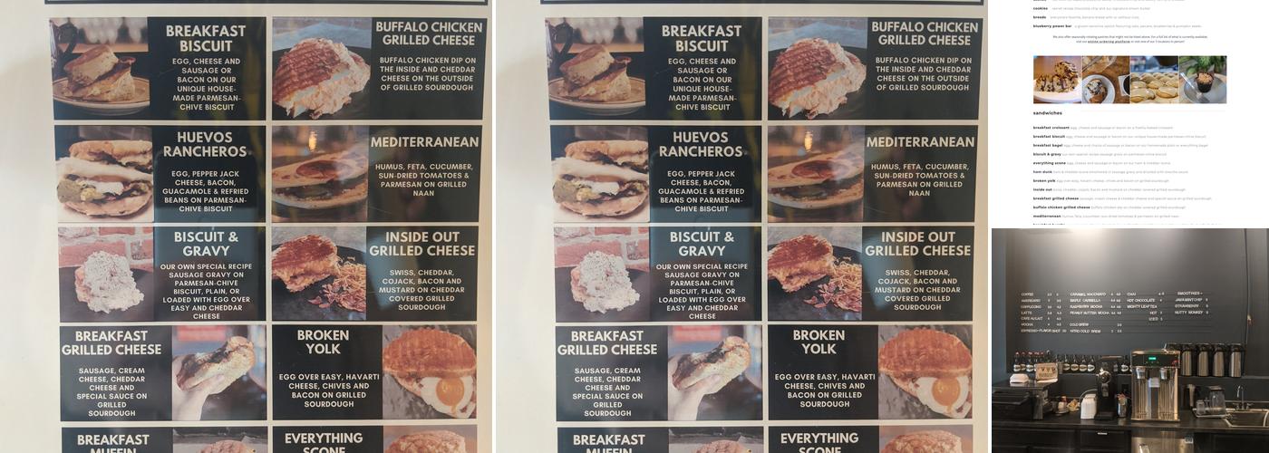 Coffeehouse Five Menu