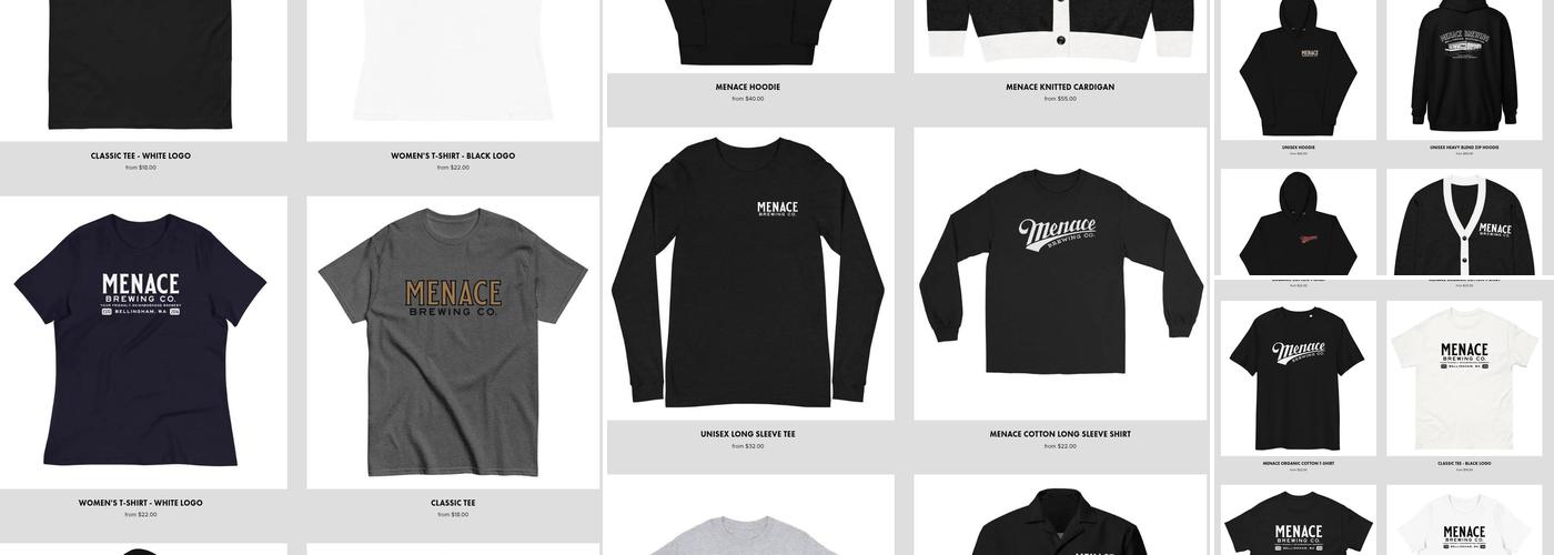 Menace Brewing Menu