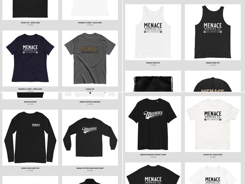 Menace Brewing Menu
