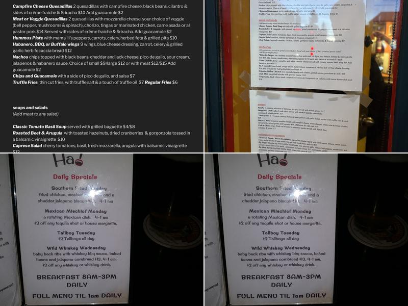 Ha! Menu