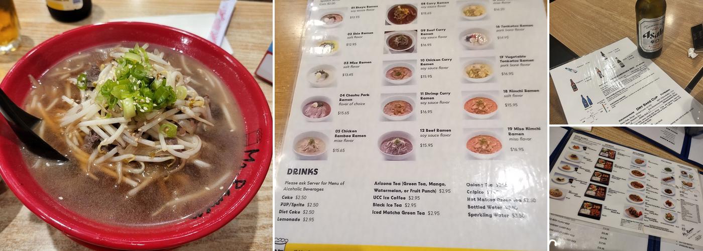 Mr. Ramen Menu