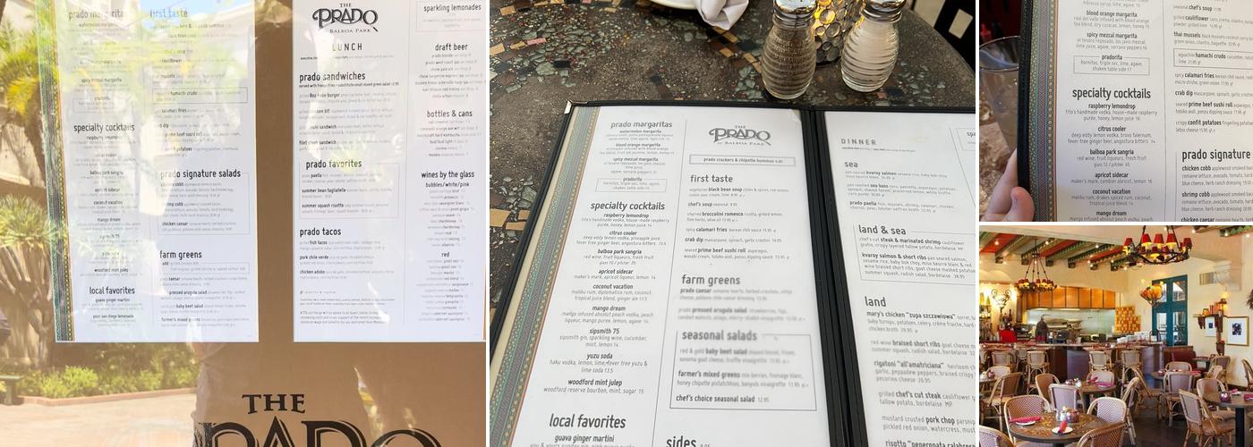 Prado Menu