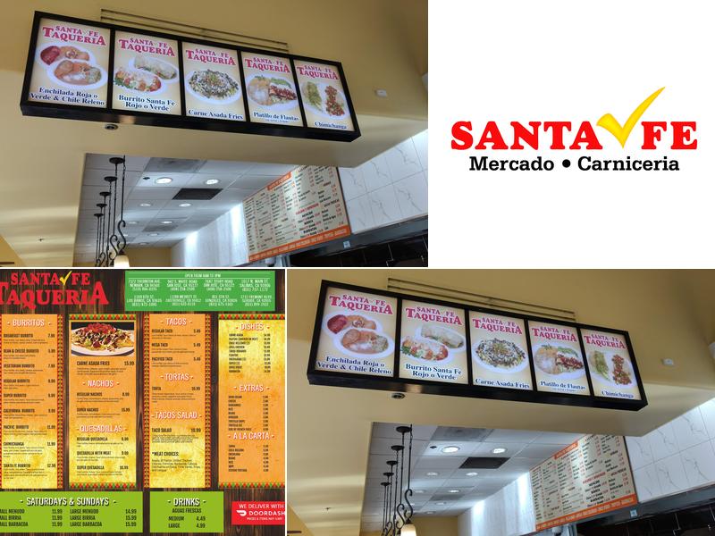 SANTA FE TAQUERIA Menu