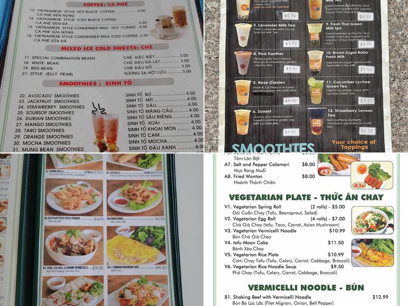 Phở Tô Thị #1 Menu