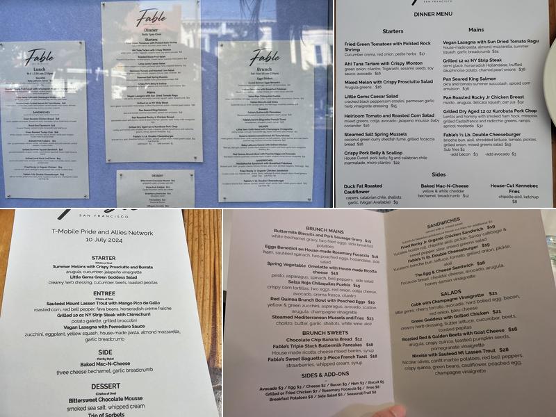 Fable Menu