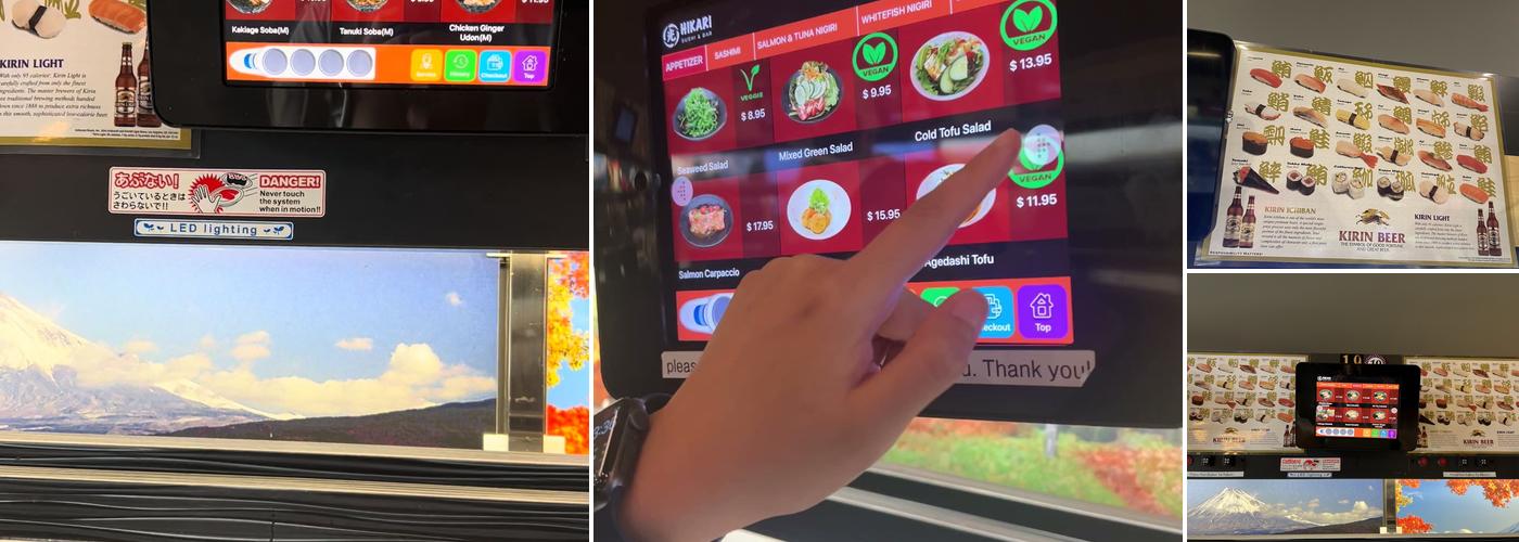 Hikari Bullet Train Sushi & Bar Menu