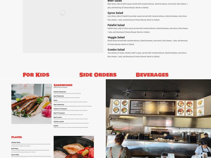 The Broilers Menu