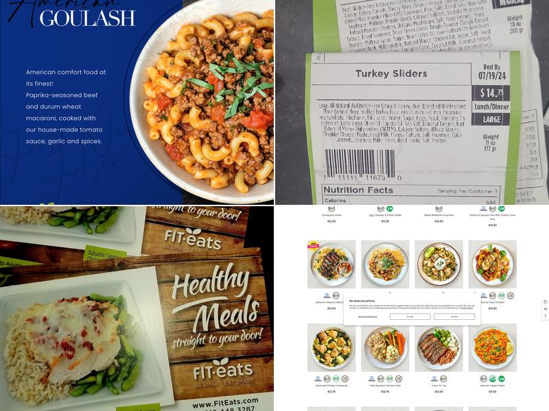 Fit Eats Menu