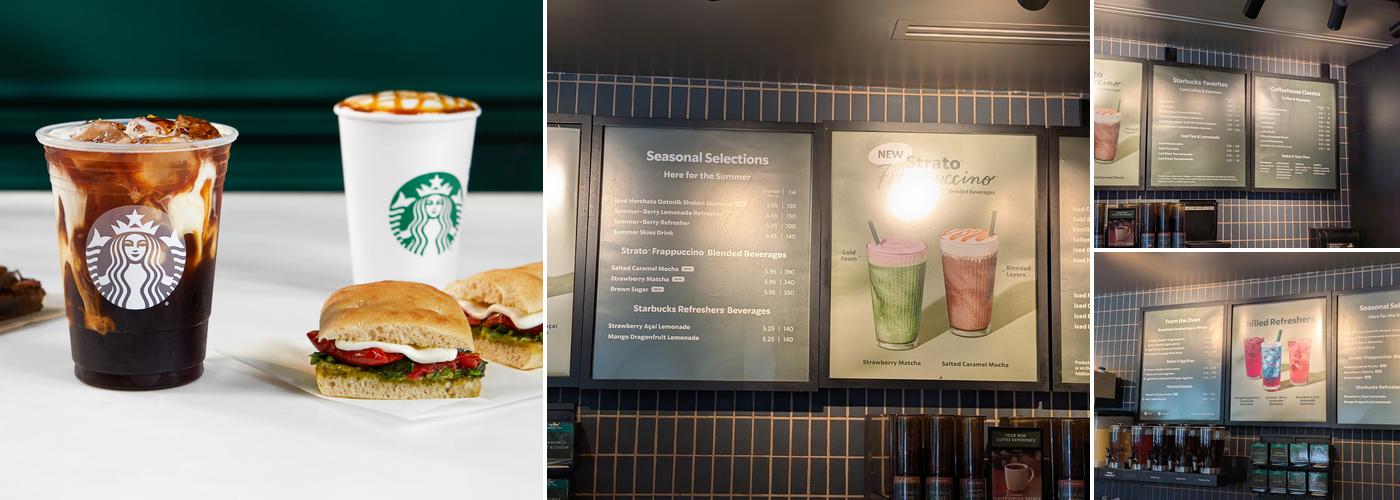 Starbucks Menu