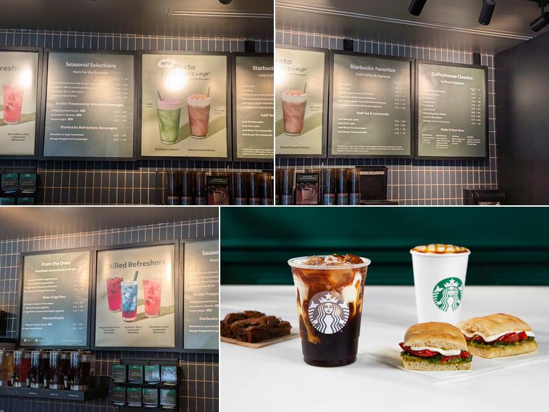 Starbucks Menu