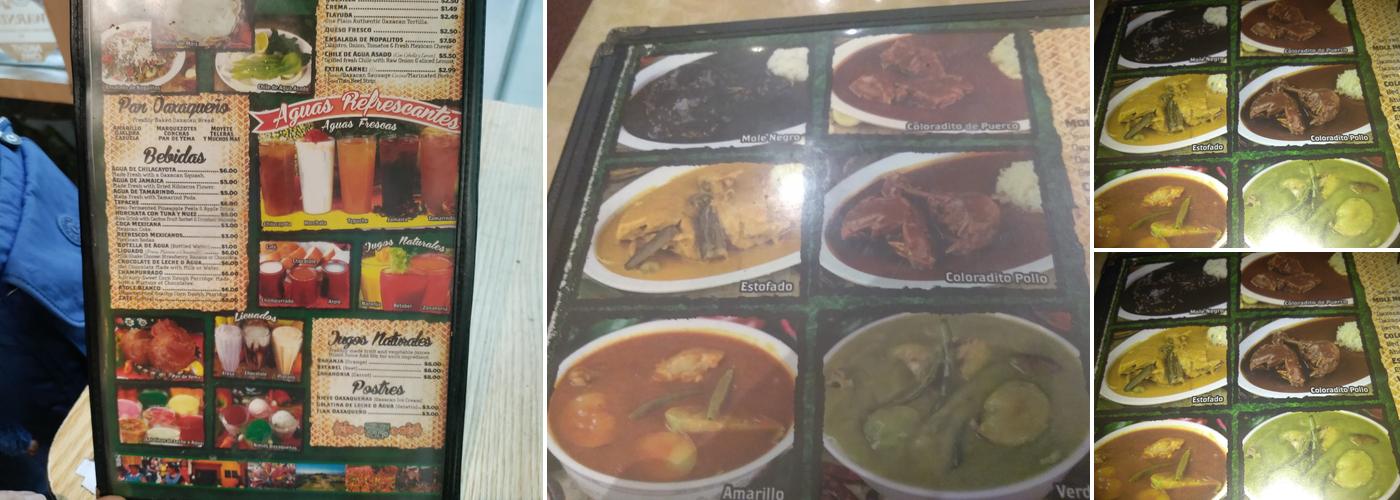 El Moctezuma Restaurant Menu