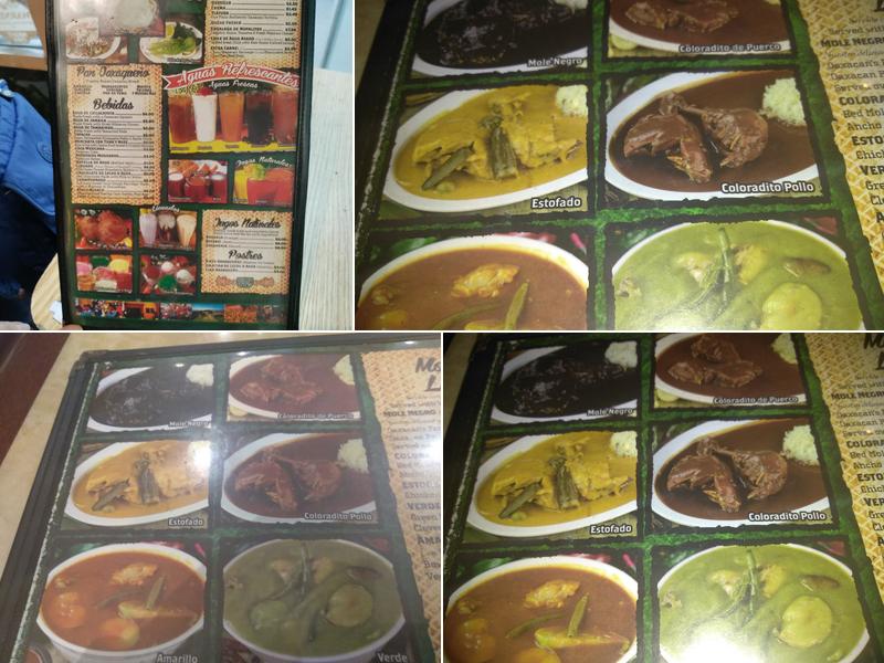 El Moctezuma Restaurant Menu