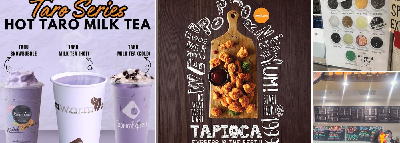 Tapioca Express Menu