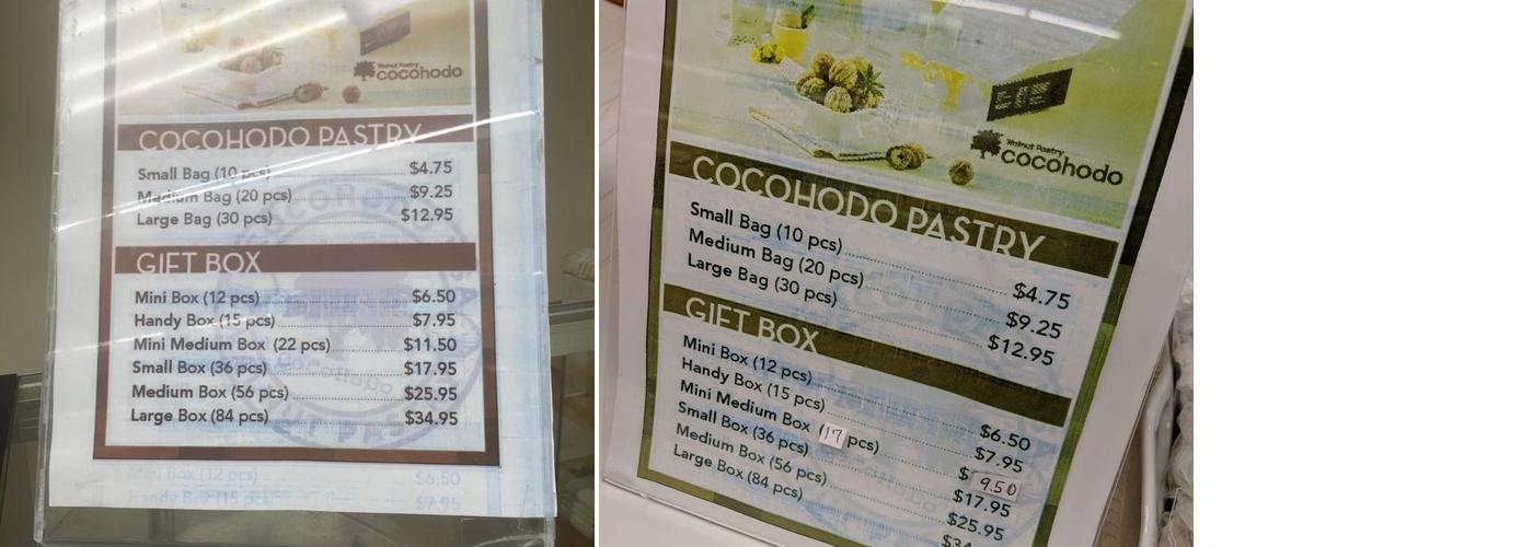 Cocohodo Irvine Menu