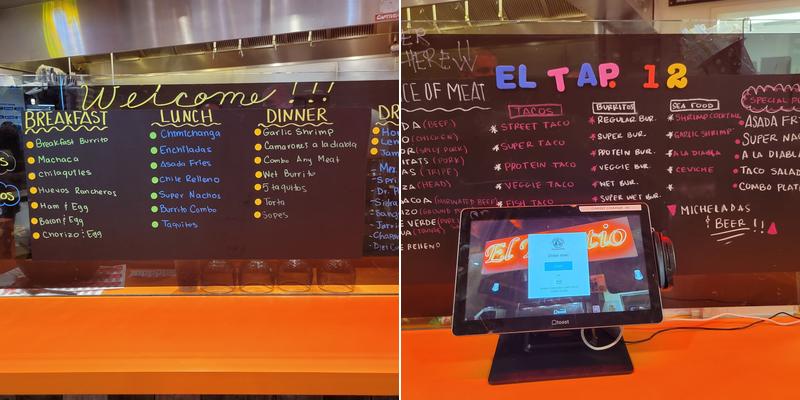 Taqueria El Tapatio #12 Menu