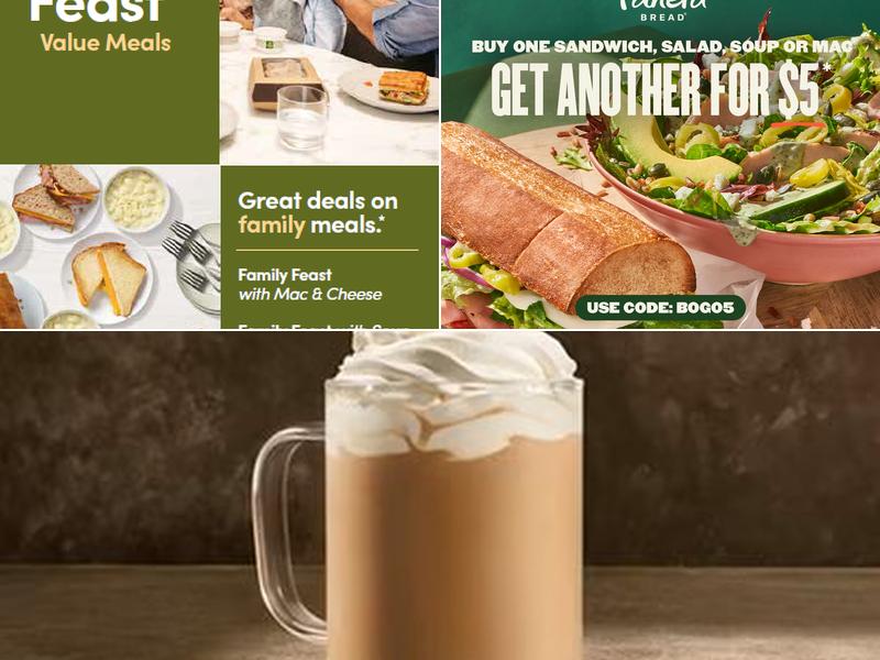 Panera Bread Menu