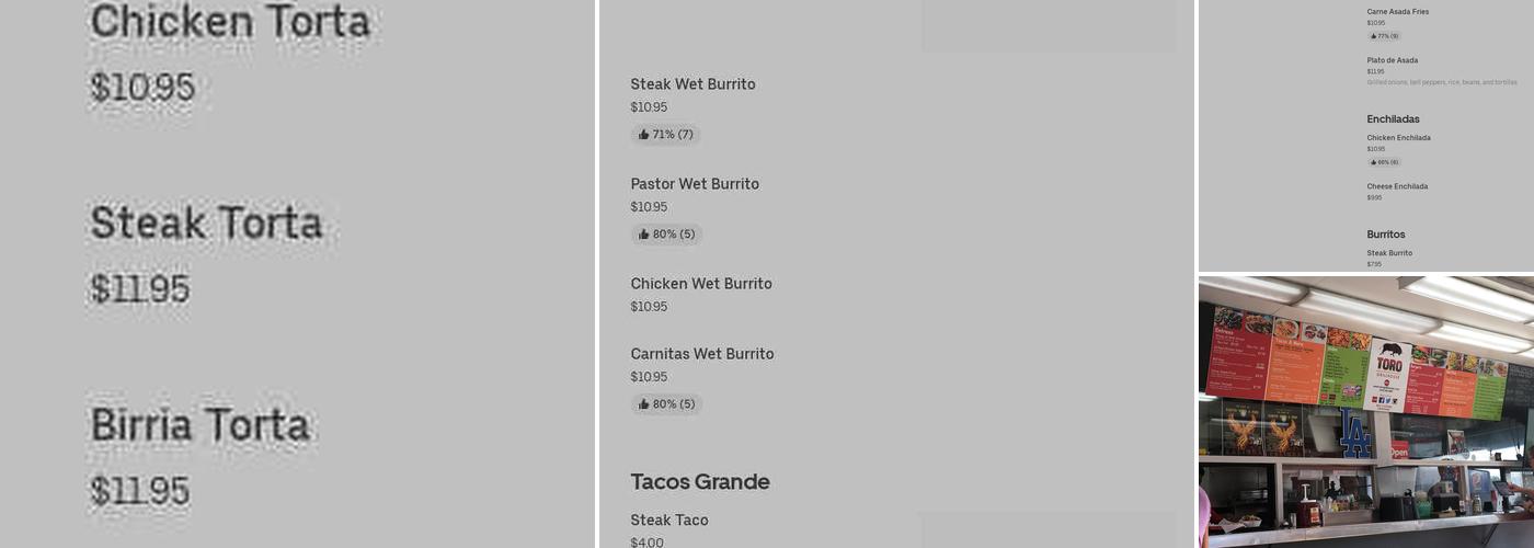 Yummy Patio Menu