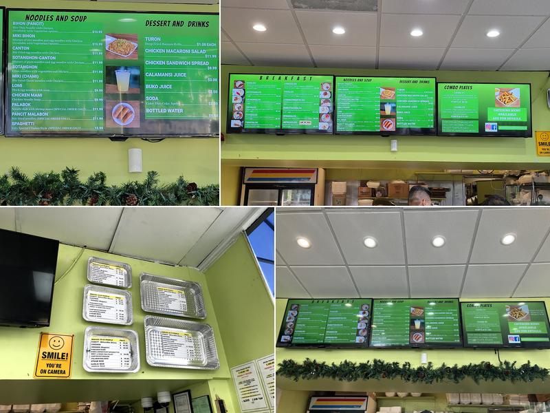 Soo Good Lutong Pinoy Menu