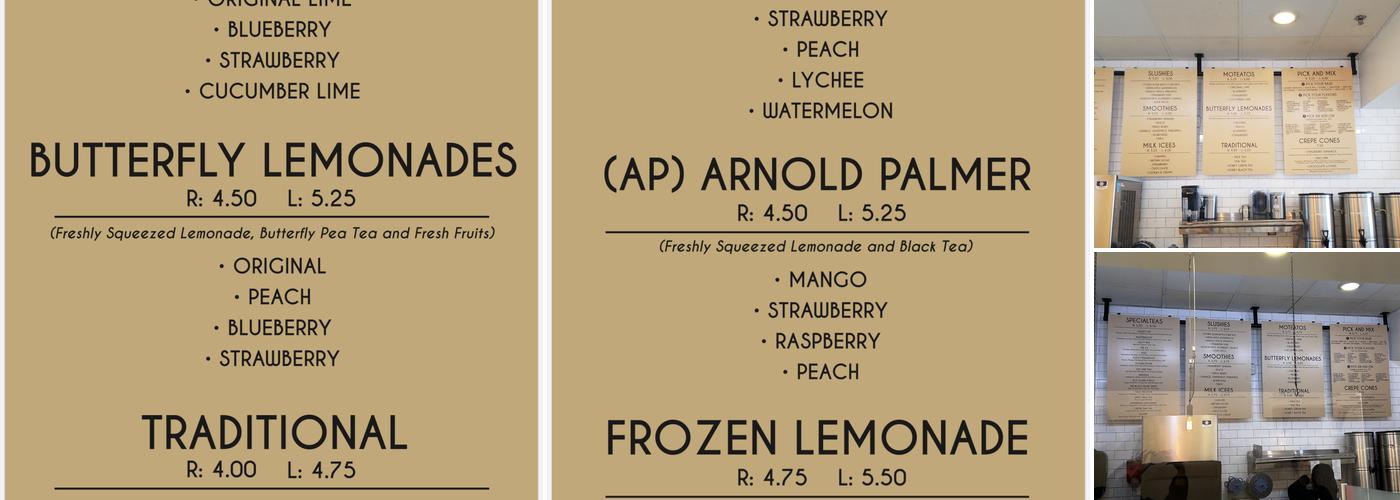 Boba Break Tea House Menu