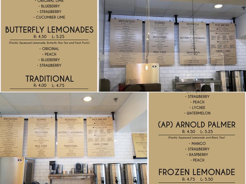 Boba Break Tea House Menu