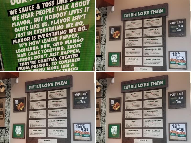 Wingstop Menu