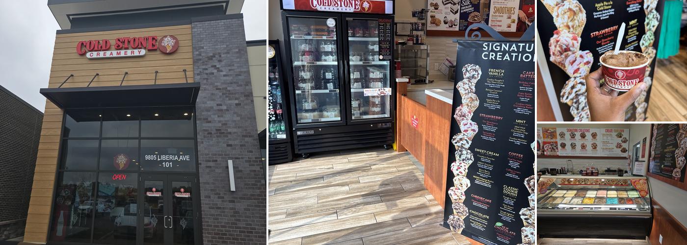 Cold Stone Creamery Menu