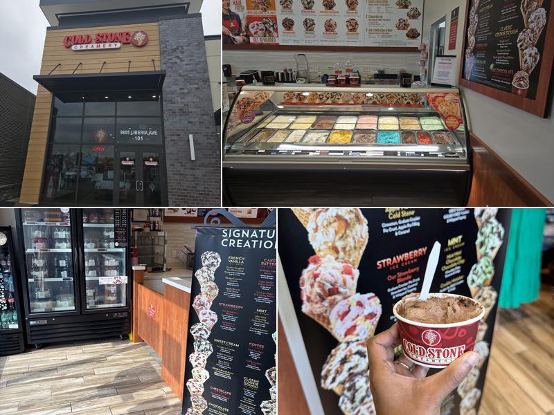 Cold Stone Creamery Menu