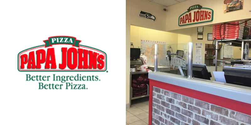 Papa Johns Pizza Menu