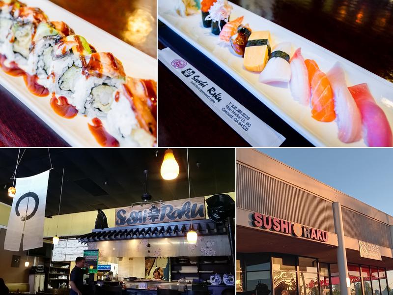 Sushi Raku 1950 Market St C, Concord