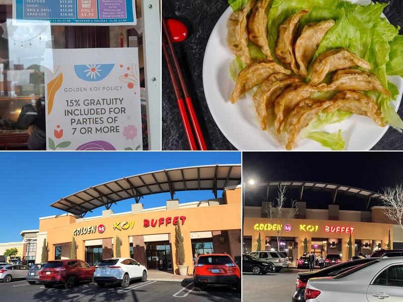 Golden Koi Buffet 731 Pleasant Grove Blvd, Roseville