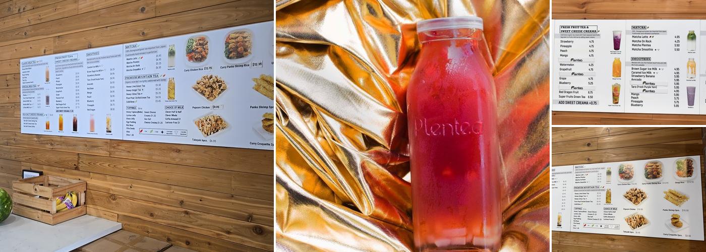 Plentea Menu