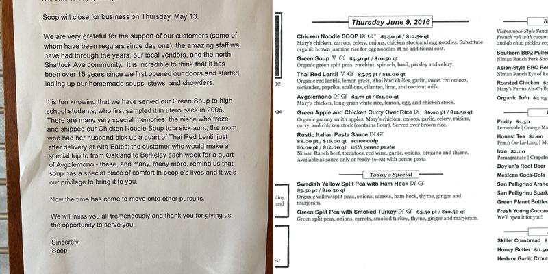 Epicurious Garden Menu