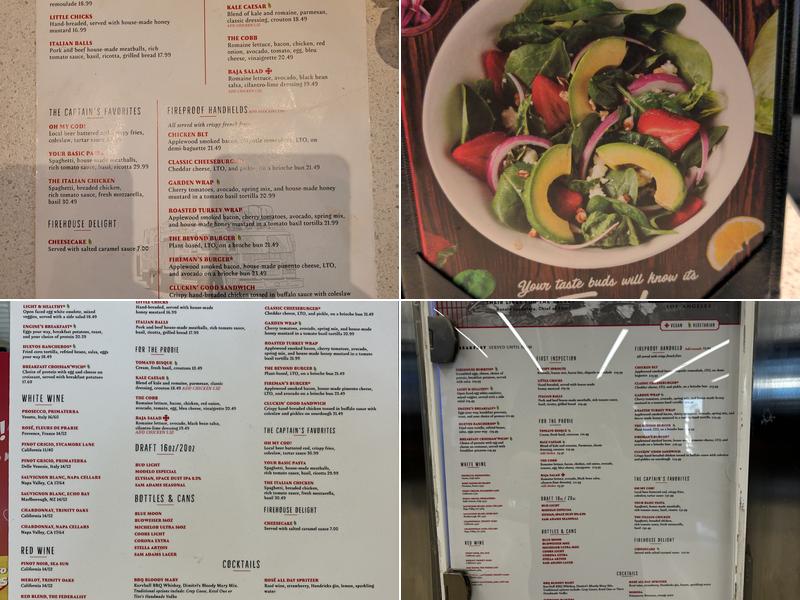 Engine Co 28 Menu