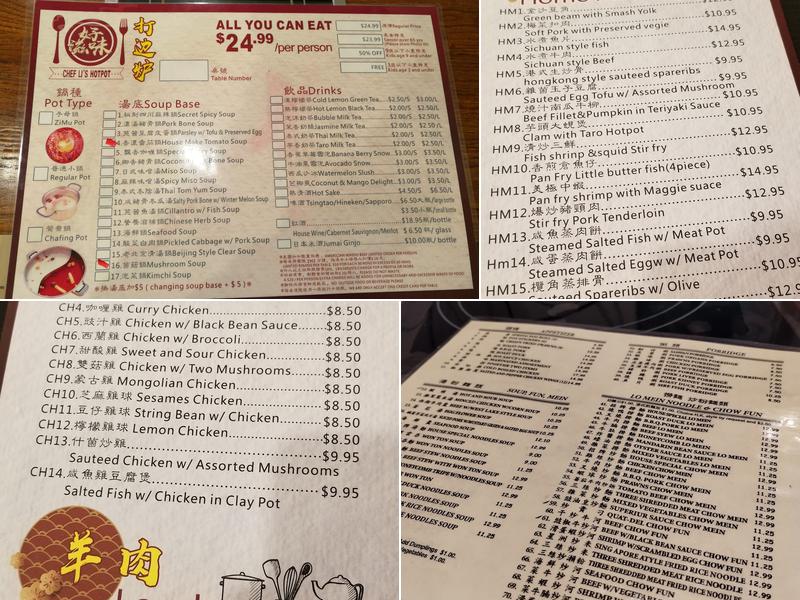 Chef Li's Cafe Hk B.B.Q Menu