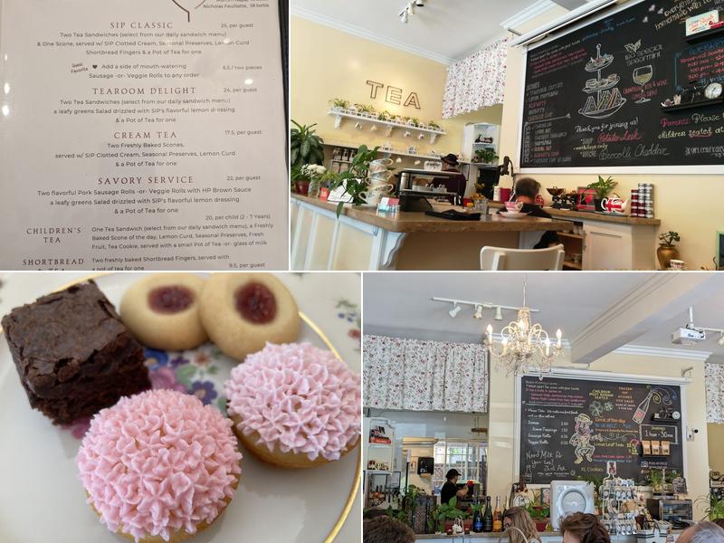 Sip Tea Room Menu