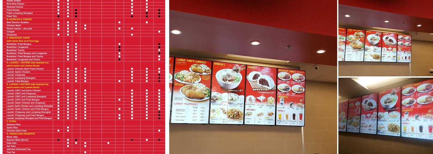 Chowking Menu