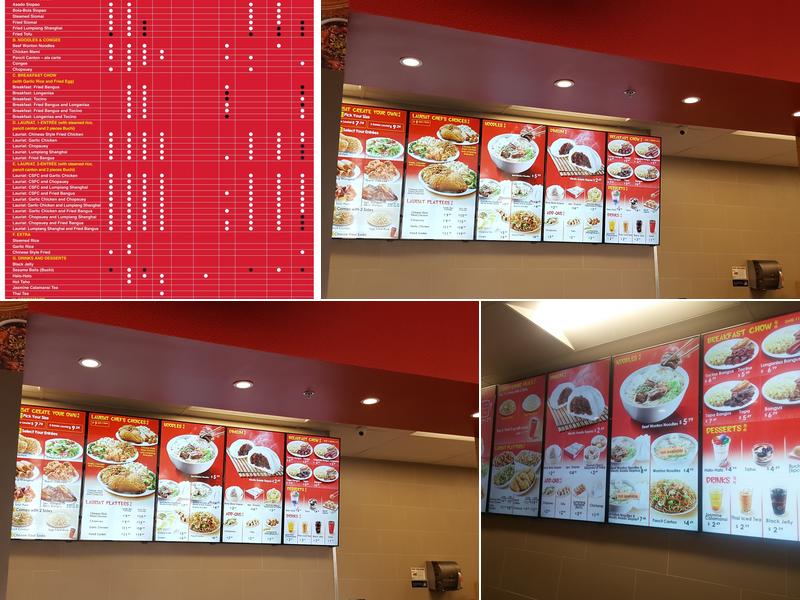 Chowking Menu