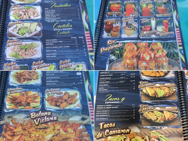 Las Islas Marias Menu