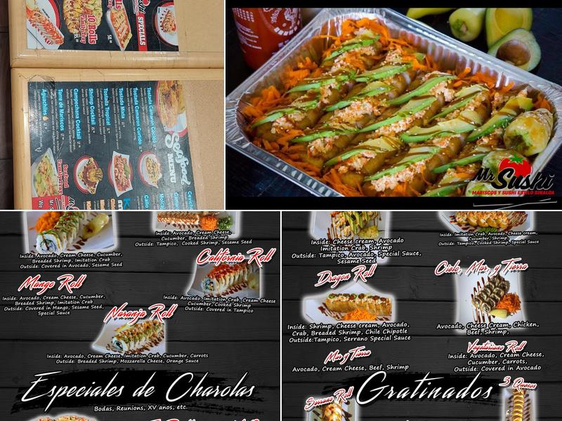 Mr Sushi Menu