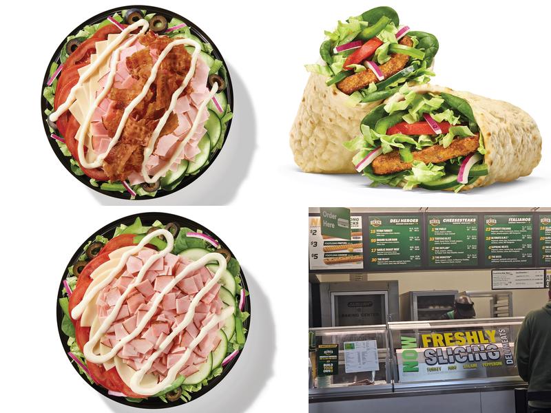 Subway Menu
