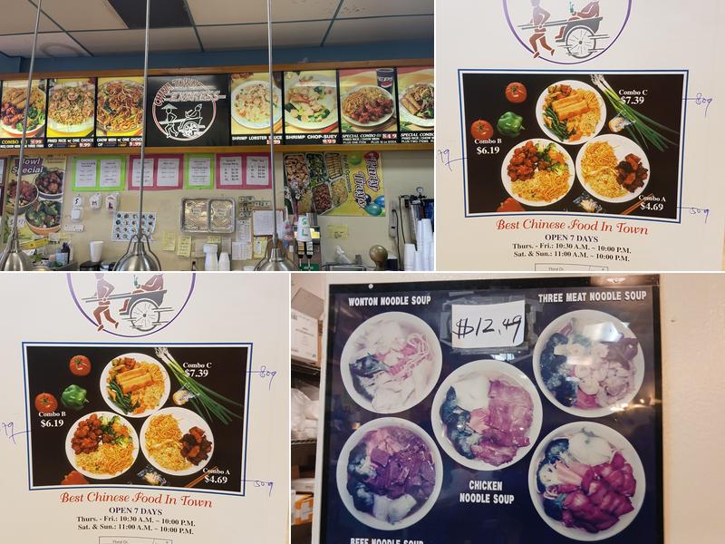 Chinatown Express - Monterey Park Menu