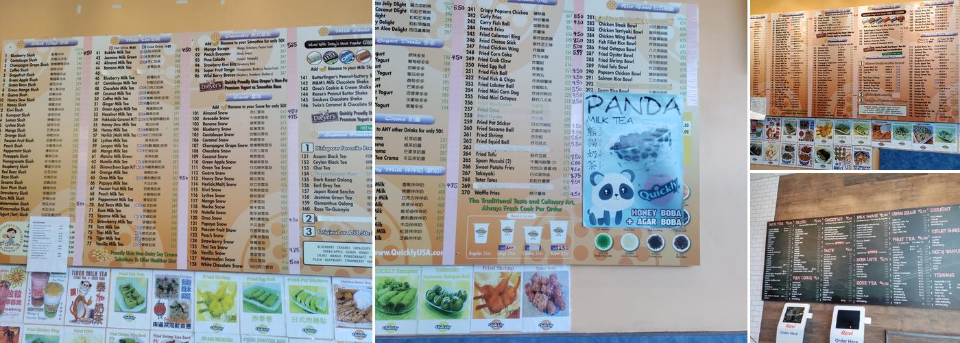 Quickly Menu