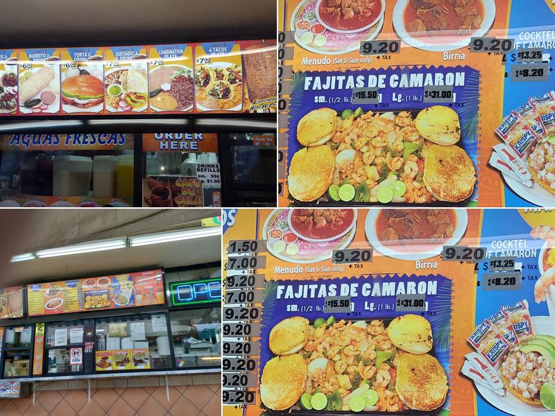 Tacos El Tio # 1 Menu