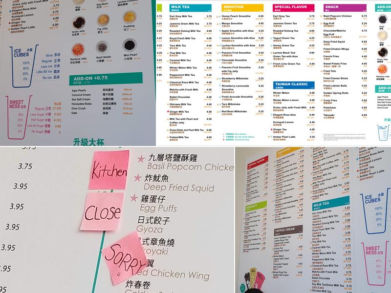 T4 Menu