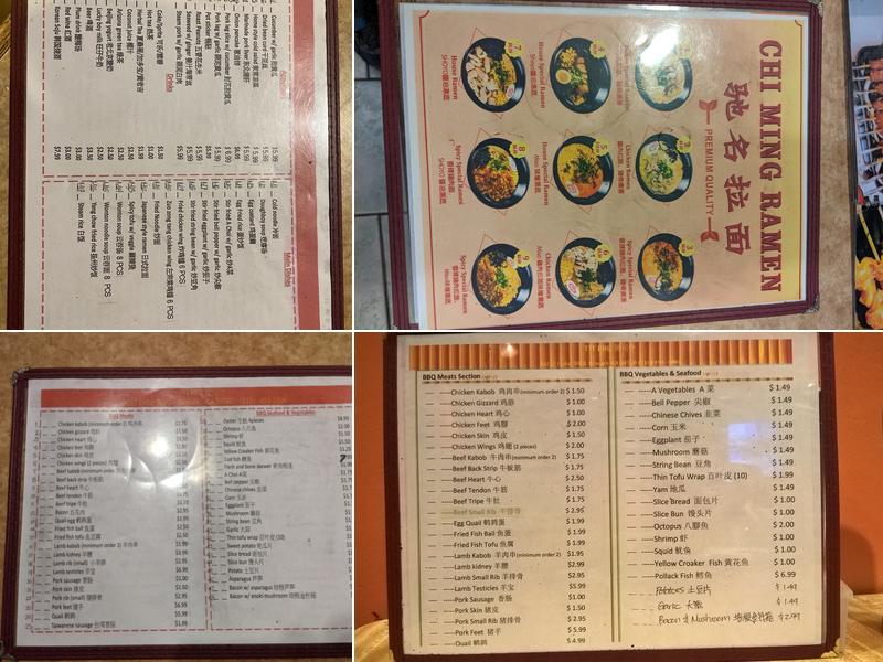 TIT BBQ Menu