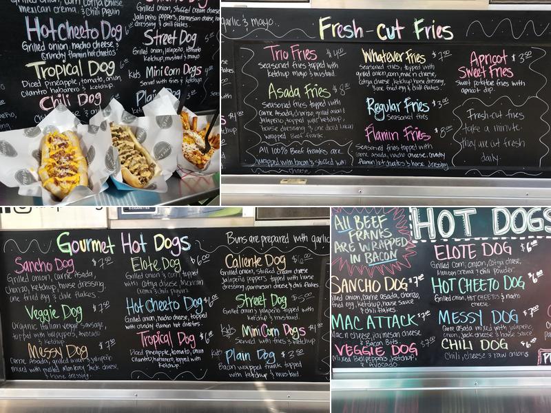 Krepe Dog Menu