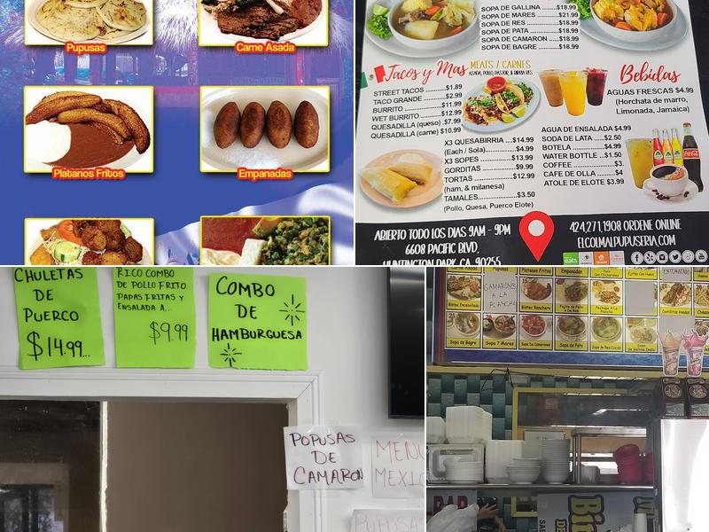 Las Champas Pupuseria #4 Menu