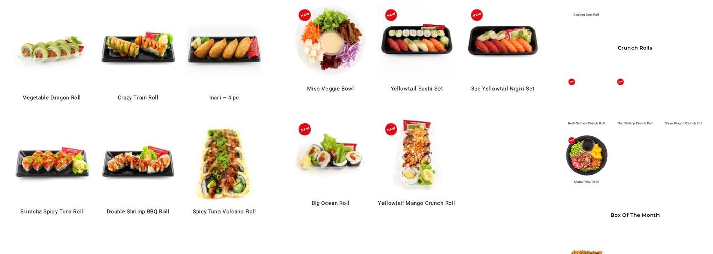 Genji Sushi Menu