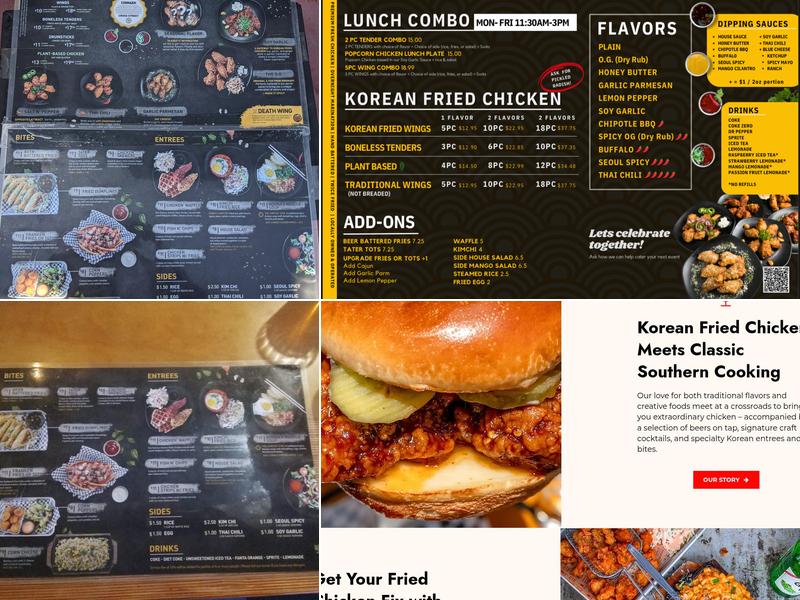 Cross Street Chicken and Beer (Convoy-Kearny Mesa) Menu